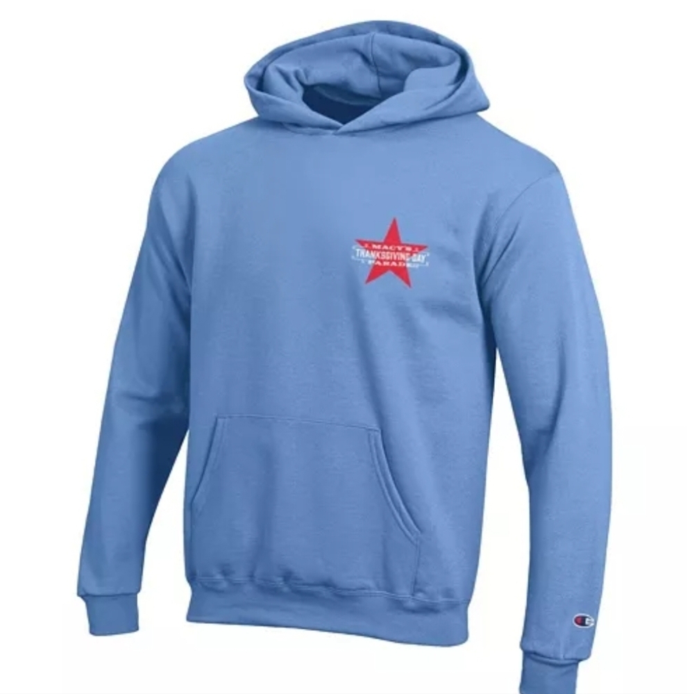 Macy's Youth Champion Thanksgiving Day Parade Hoodie Fleece Lined
